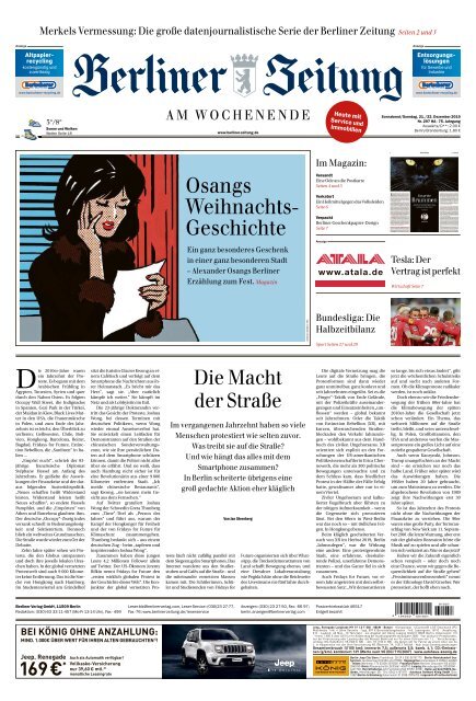 Berliner Zeitung 21.12.2019