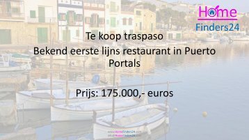 Zeer bekend restaurant in Puerto Portals te koop (traspaso) (LOC0006)