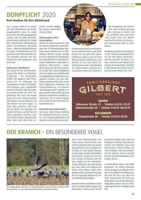 Land & Leben Ausgabe Januar 2020