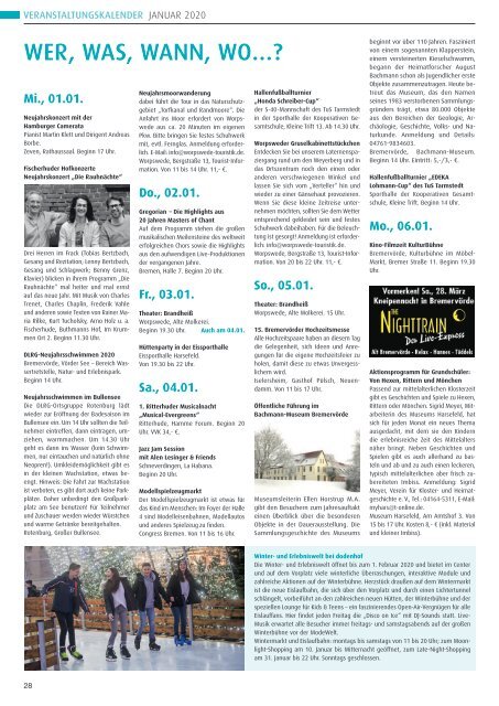 Land & Leben Ausgabe Januar 2020