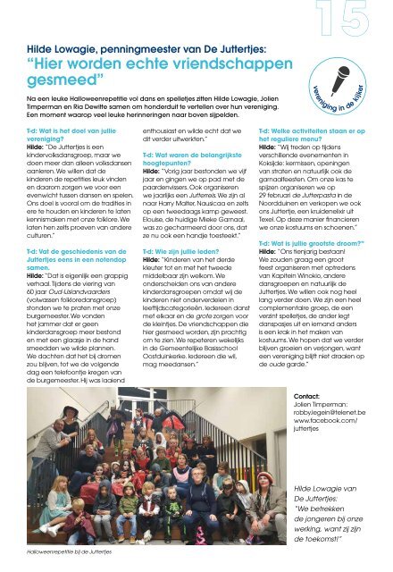 Infoblad Tij-dingen, editie december 2019