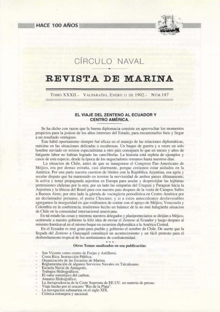 Indice Revista de Marina #866