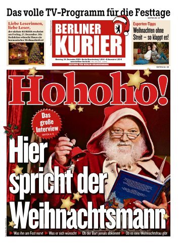 Berliner Kurier 24.12.2019