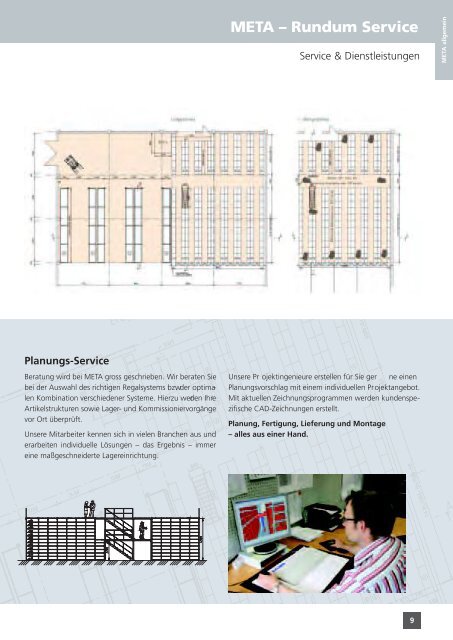 Lagertechnik-Bestellkatalog - META REGALE