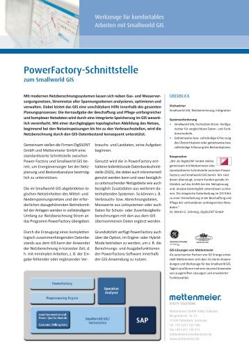 Prospekt PowerFactory-Schnittstelle - Mettenmeier GmbH