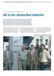 GIS in der chemischen Industrie - Mettenmeier  GmbH