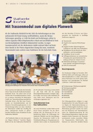 Mit Trassenmodul zum digitalen Planwerk - Mettenmeier GmbH