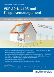 Fachseminar VDE-AR-N 4105 und Einspeisemanagement