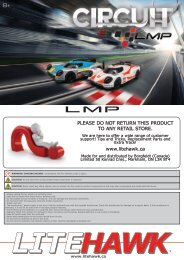 litehawk circuit lmp slot car set