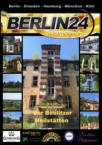 Über den Ruinen der Beelitzer Heilstätten   – der extravagante Gruselort Brandenburgs