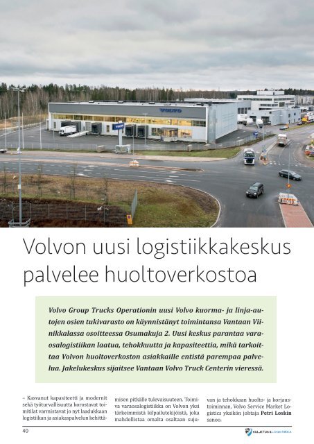 Kuljetus & Logistiikka 6 / 2019