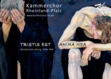 Tristis est anima mea | Kammerchor Rheinland-Pfalz | Projekt 28