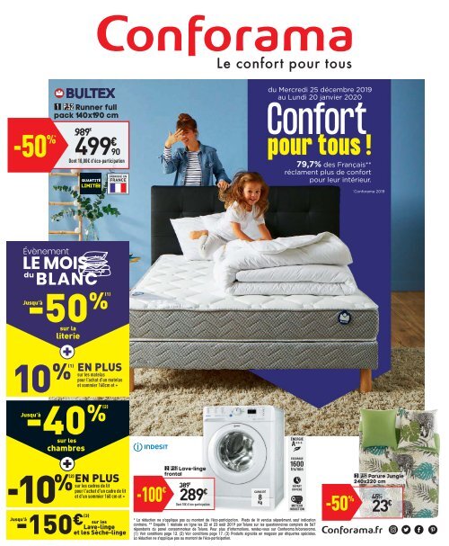 Conforama 25 decembre 2019-20 janvier 2020