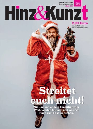 Hinz&Kunzt 322 Dezember 2019