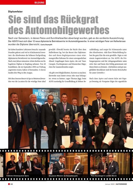 AUTOINSIDE Ausgabe 01 – Januar 2020