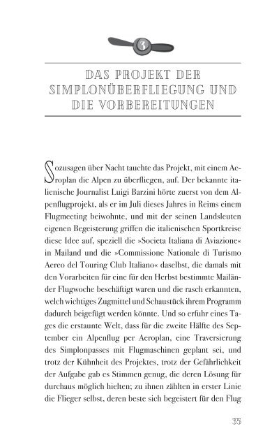 Paul W. Bierbaum | Im Aeroplan über die Alpen