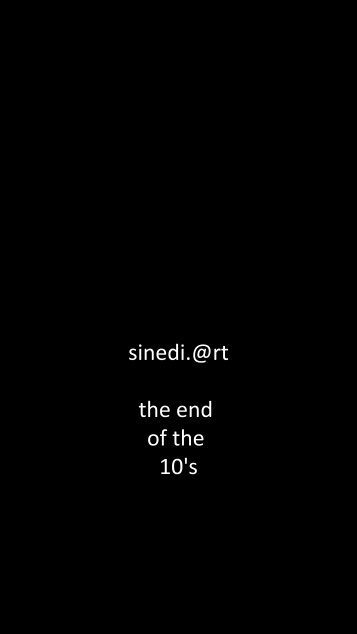 end of the 10s