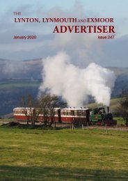 Lynton, Lynmouth and Exmoor Advertiser, January 2020