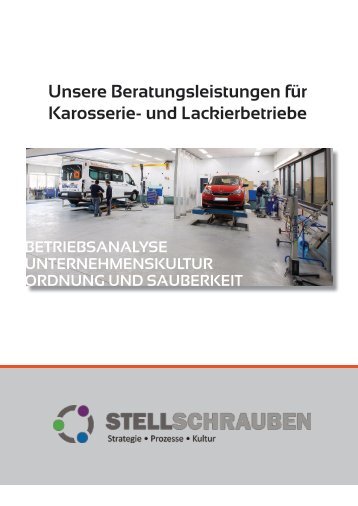 Beratungsleistungen für Karosserie- und Lackierbetriebe