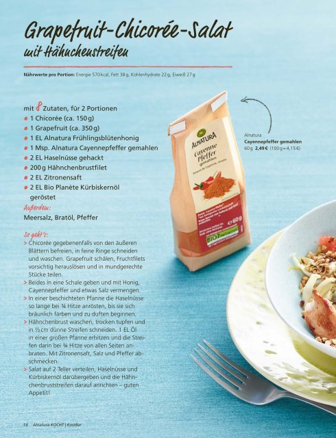 Alnatura Kostbar-Rezeptjournal Sonderausgabe 2020