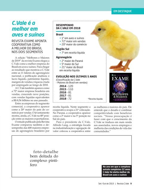 Revista C. Vale - Setembro Outubro de 2019