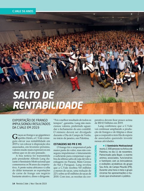 Revista C.Vale - Novembro/Dezembro de 2019