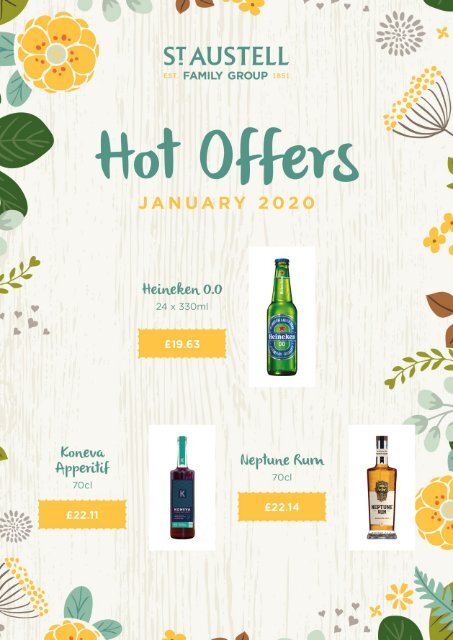 Tenanted Special Offers Brochure - January - February 2020