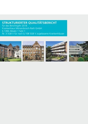 Qualitätsbericht 2018 - KMR | Krankenhaus Mörsenbroich Rath GmbH