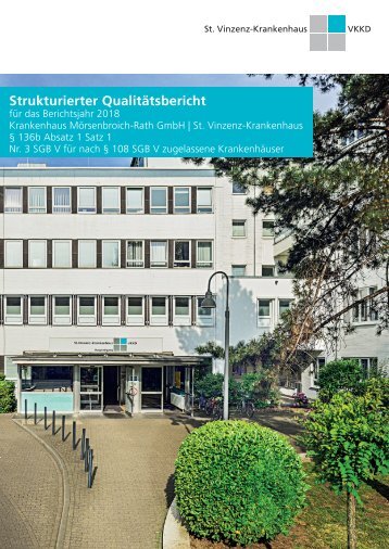 Qualitätsbericht 2018 - St. Vinzenz-Krankenhaus