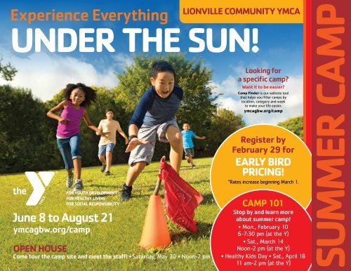 Lionville Summer Camp 2020