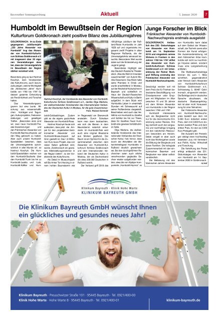 2020-01-05 Bayreuther Sonntagszeitung