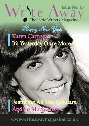 Write Away Magazine - Issue No:13