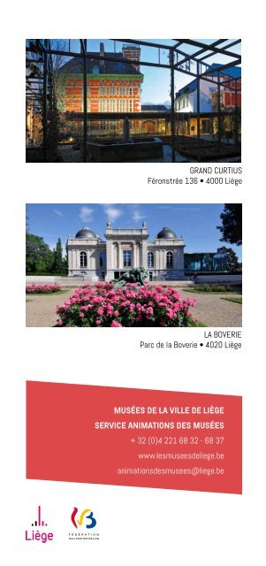 Visites guidées des musées 2020