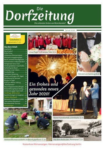 Die Dorfzeitung Reinickendorf Januar 2020