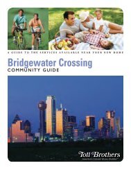 Bridgewater Crossing - Toll Brothers