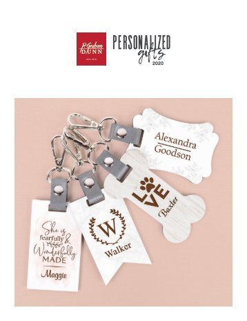 Personalized Gifts Catalog 2020