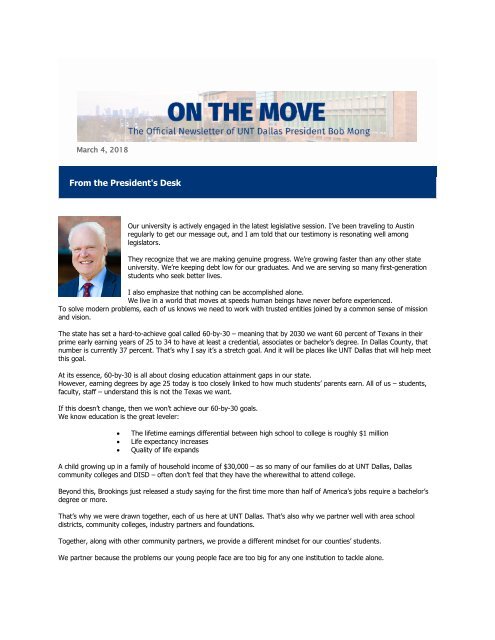 March 2019 - On The Move