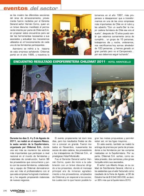 Revista Vision Ferretrea Edic 08