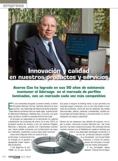 Revista Vision Ferretrea Edic 09