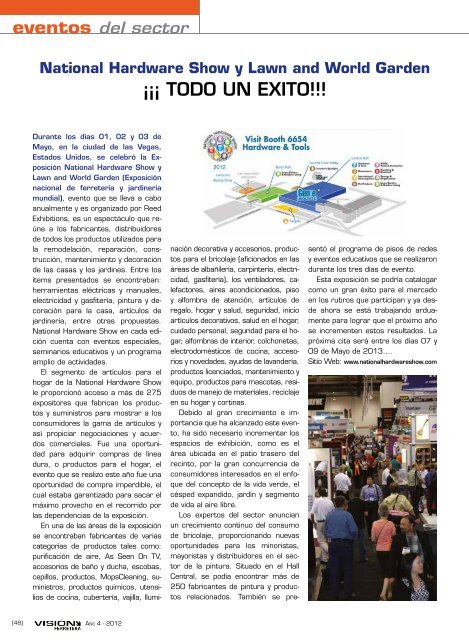 Revista Vision Ferretrea Edic 10