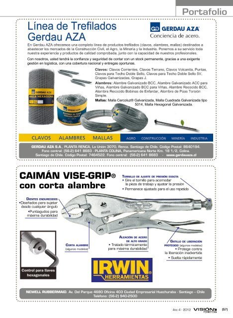 Revista Vision Ferretrea Edic 10