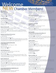 to view the new Chamber members - Peoria Area Chamber of ...