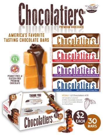 $2 Chocolatiers Bars