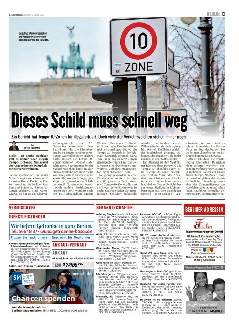 Berliner Kurier 07.01.2020