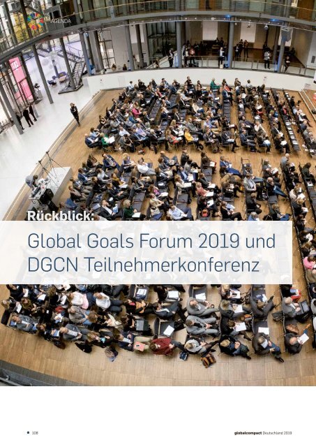 Global Compact Jahrbuch 2019: SDGs und Agenda 2030
