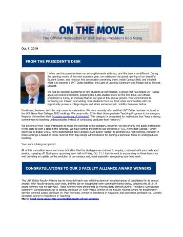 October 2019 - On The Move