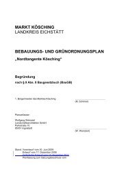 Nordtangente Kösching - Sisby