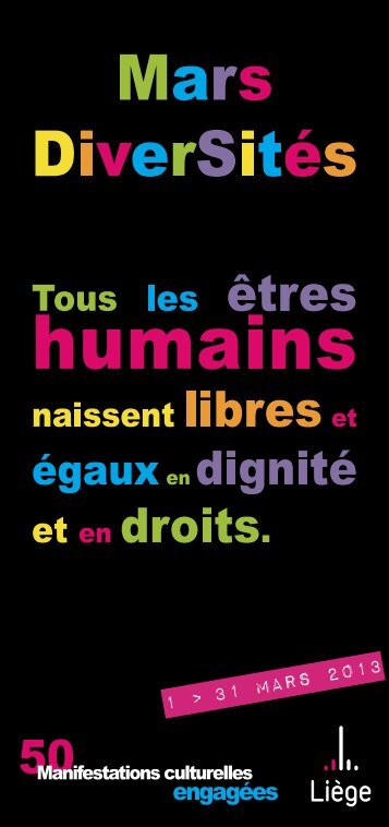 Mars Diversités 2013