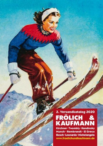 Frölich & Kaufmann 2. Versandkatalog 2020