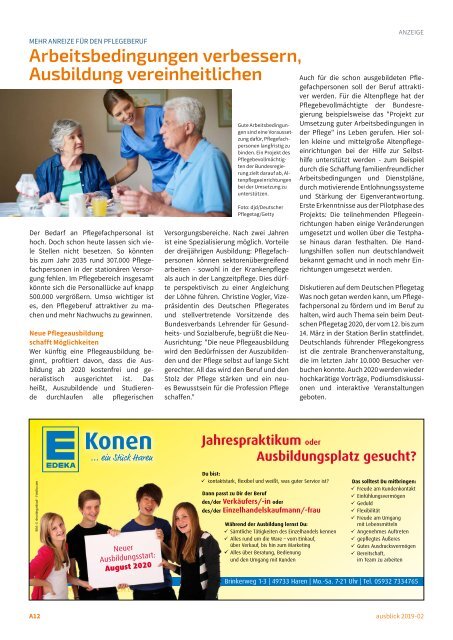 Emsblick Haren - Heft 54  (Januar/Februar 2020)